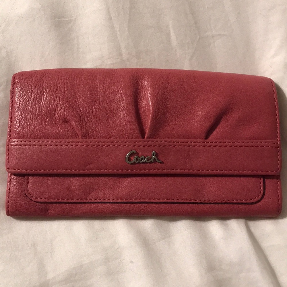 Leather Coach Wallet